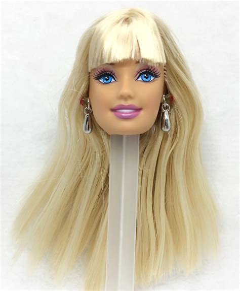 Buy Nk One Pcs Original Doll Head With One Pair Of Fashion Metallic Earrings