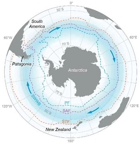 map   southern hemisphere   approximate distribution