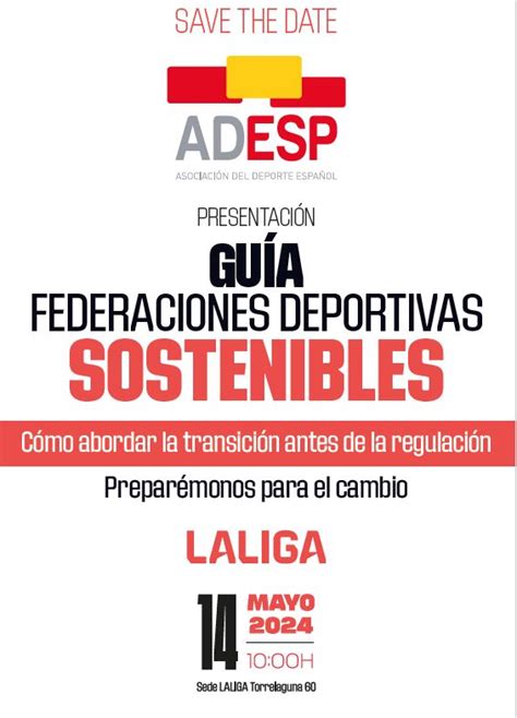 Presentación del Manual de Sostenibilidad para Federaciones 2024