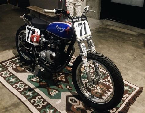 Flat Track France Sportster Hooligan Tracker By Bckustoms Bikebound