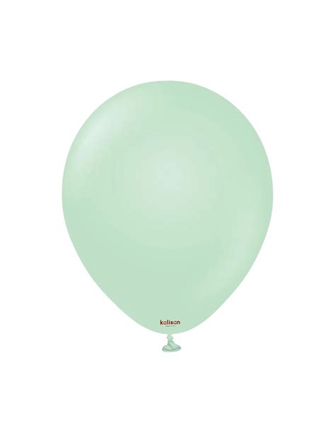 Balon Latex Cm Macarons Verde Kalisan