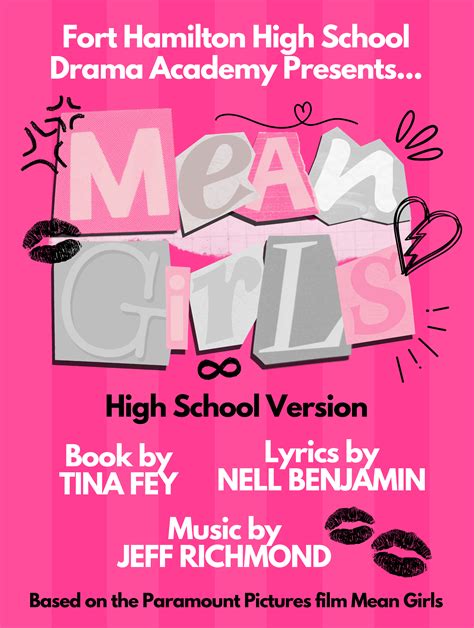 Mean Girls At Fort Hamilton High School Performances May 15 2024 To