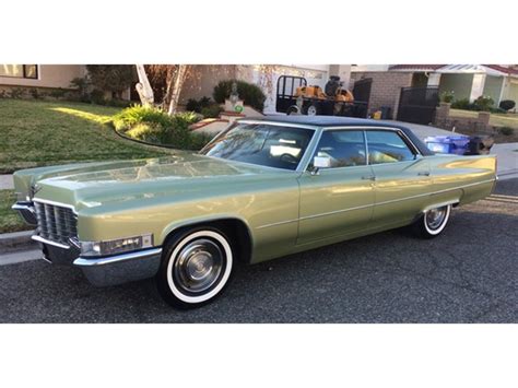 1969 Cadillac Sedan Deville For Sale Cc 1059768