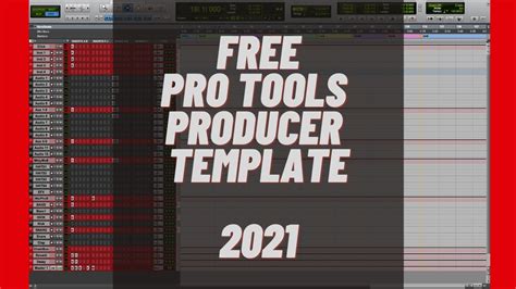 How To Make Beats In Pro Tools Free Producer Template Make And