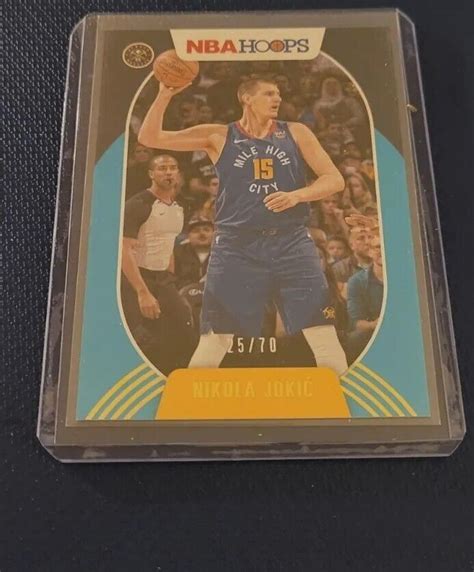 Nicola Jokic 2020 2021 Panini NBA Hoops 191 Numbered 25 70 EBay