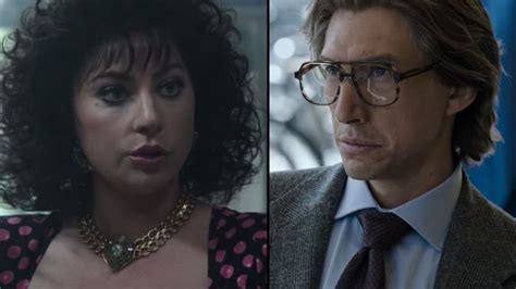 Lanzan El Trailer De House Of Gucci Con Lady Gaga Y Adam Driver Exitoina