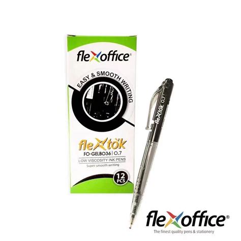 Flexoffice Flexstick Smooth Ink Pen Fo Gelb Ballpen Box Lazada Ph