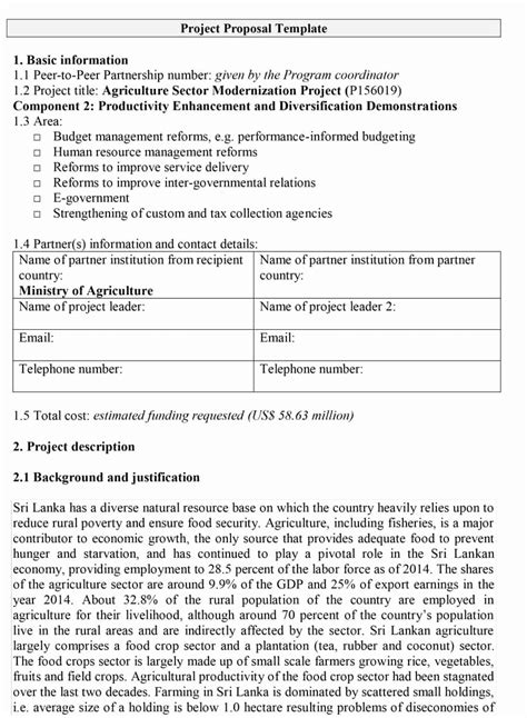 Proposal Outline Template Peterainsworth