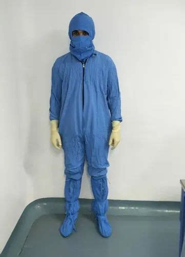 Polyester Overalls Pharmaceutical Gowning Size Free Size At 650