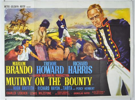 Mutiny On The Bounty Original Cinema Movie Poster From Pastposters