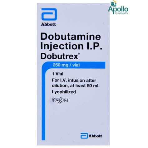 Dobutrex 250mg Injection Price Uses Side Effects Composition