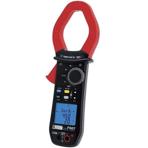 Chauvin Arnoux F607 True RMS AC DC Digital Clamp Meter Materialsupply