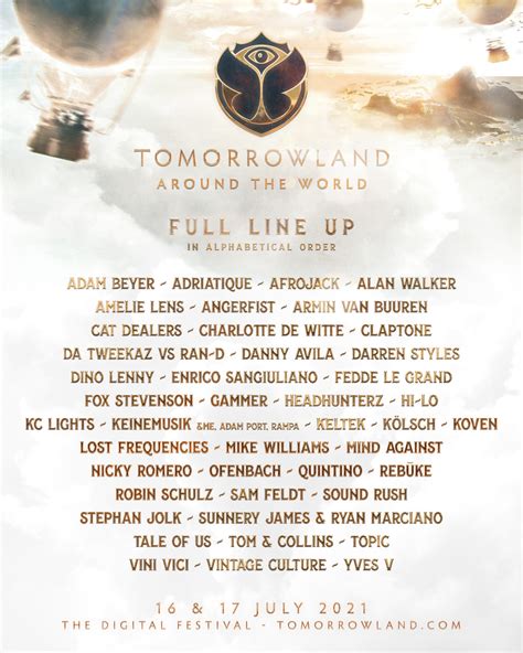 Tomorrowland Belgium 2024 Lineup - Aimee Atlante