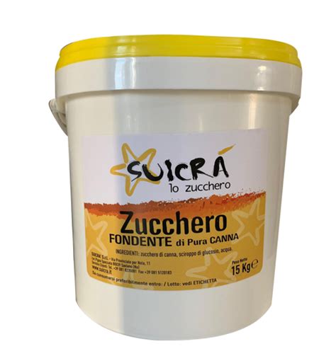 ZUCCHERO FONDENTE DI PURA CANNA 15KG Pascarella Food Service