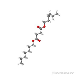 Succinic Acid Cis Hex 3 Enyl Heptyl Ester Structure C17H30O4 Over