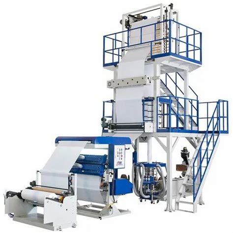 Plastic Fully Automatic Blown Film Extrusion Machine For Industrial At