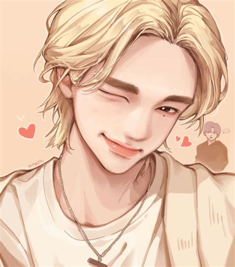 Skz Hyunjin Cute Drawings Kpop Drawings Drawings