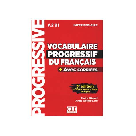 کتاب Vocabulaire Progressif Du Français 3e Edition A2 B1