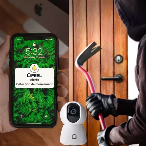 Cam Ra De Surveillance Wi Fi Rotative Golf