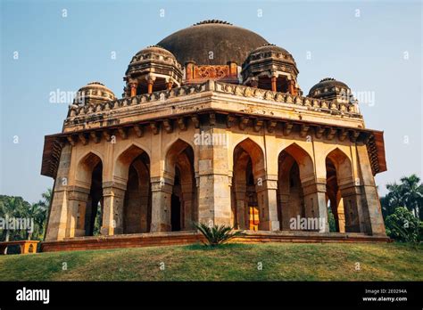 Muhammad Shah Sayyid Tomb At Lodhi Garden In Delhi India Stock Photo