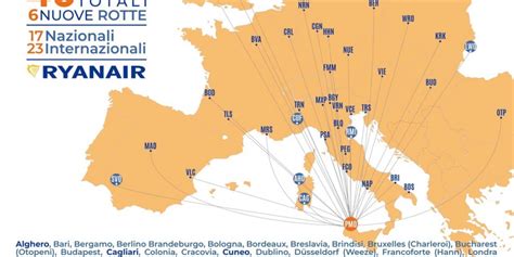 Ryanair Voli Settimanali Da Palermo Verso Destinazioni Tutte