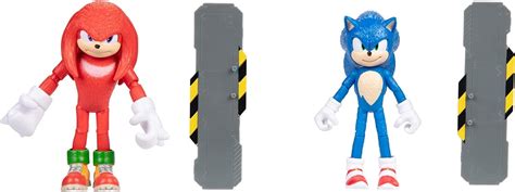 Sonic The Hedgehog Sonic 2 Movie 4 Action Figure 2 Pack Sonic