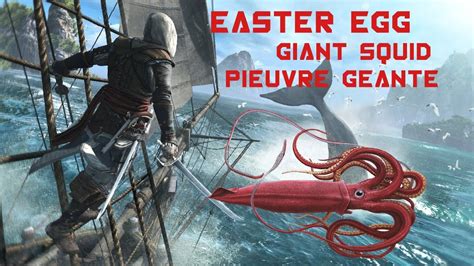 Assassin S Creed 4 Giant Squid Easter Egg Pieuvre Géante Easter Egg Youtube