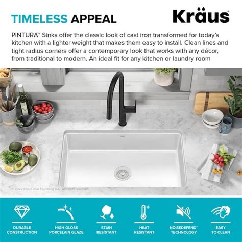 Cleaning White Porcelain Kitchen Sink – Things In The Kitchen