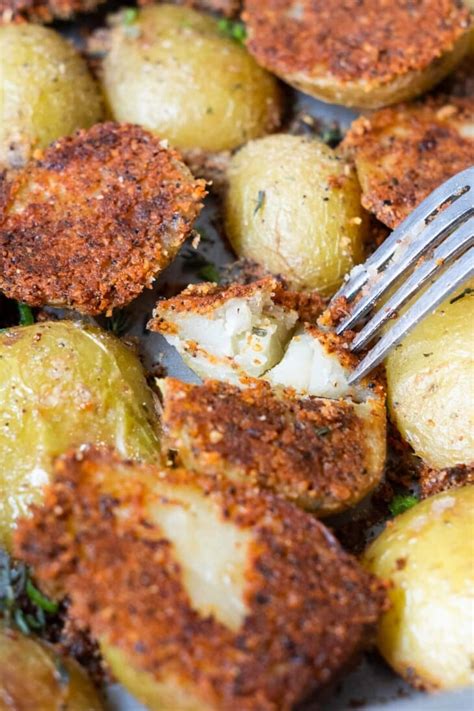 Parmesan Crusted Potatoes Rasa Malaysia