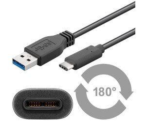 Goobay Sync Charge Super Speed USB C Auf USB A 3 0 Ladekabel 1m Ab 5