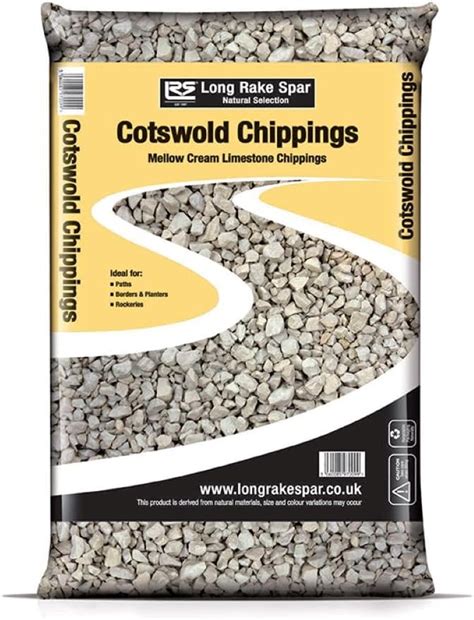 Deco Pak Cotswold Chippings Garden Gravel Stones 20kg Bag