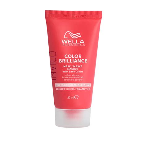 Wella Color Brilliance Mask Travelsize Morgen In Huis