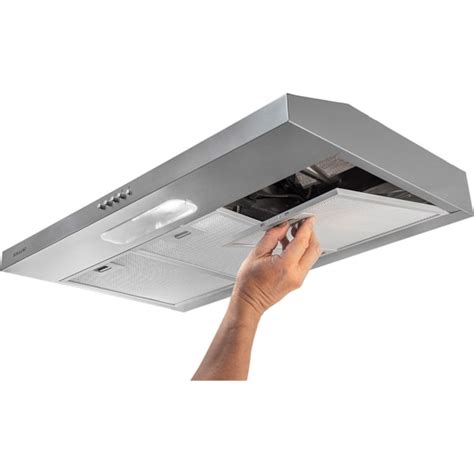 Exaustor E Depurador De Ar - Depurador e Exaustor de ar Slim 80 Cm Inox Suggar