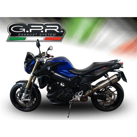 GPR E4 BM 101 GPAN TO GP Evo4 Titanium Slip On Exhaust For BMW F800GS