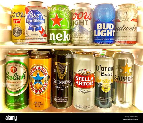 beer cans  res stock photography  images alamy