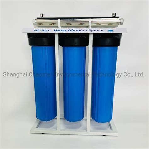 10 Inch 3 Stages Big Blue High Pressure Cartridge Water Filter Housing