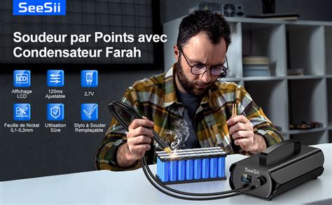 Seesii Soudeur Par Points See Soudeuse Par Points Pour Batteries