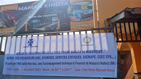 Bukavu Les Services Tatiques Et Acteurs De La Soci T Civile