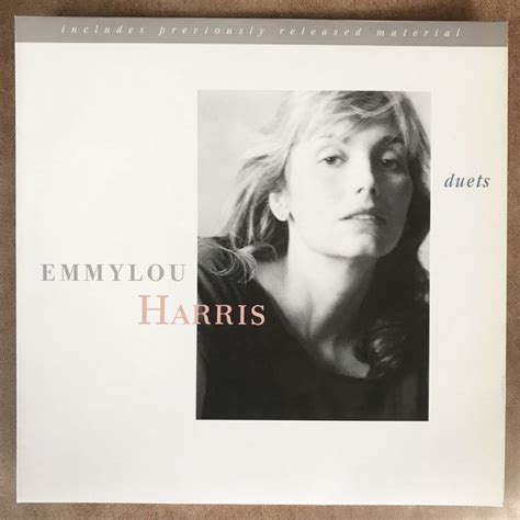 Emmylou Harris Duets Vinyl Records and CDs For Sale | MusicStack