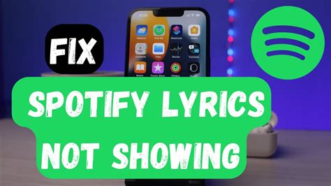 How To Fix Spotify Lyrics Not Showing On Iphone Spotify Lyrics Not Showing Iphone Spotify