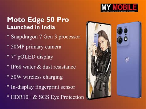 Moto Edge 50 Pro Launched In India With Snapdragon 7 Gen 3 Pricing