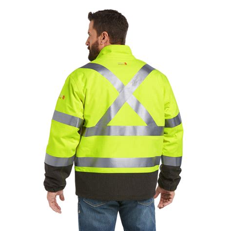 Fr Hi Vis Waterproof Insulated Jacket Ariat