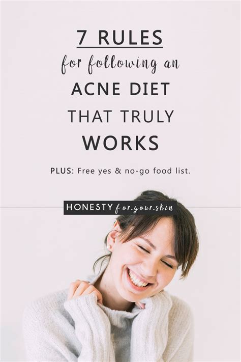 The Acne Diet: How to Eat Your Way to Clear Skin Fast | Honesty For Your Skin