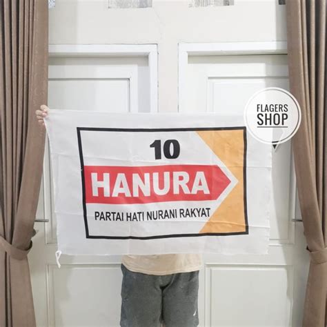 Jual BENDERA PARTAI HANURA 60x90 CM Di Lapak Flagers Shop Bukalapak