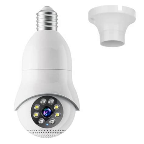 WiFi IP Pan Tilt Security Camera E27 1080P FHD WiFi Bulb Camera