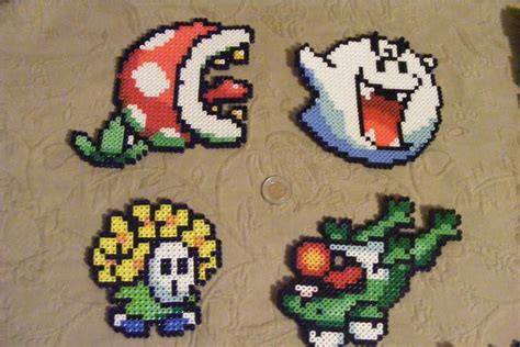 Yoshi S Island 5 By Allaurarayne On Deviantart Perler Bead Mario Perler Bead Art Perler Bead