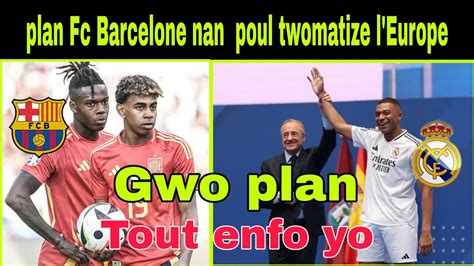 Real Madrid Deja Gen Plan Pou L F Mbappe Mey Jw Mond Lan Youtube