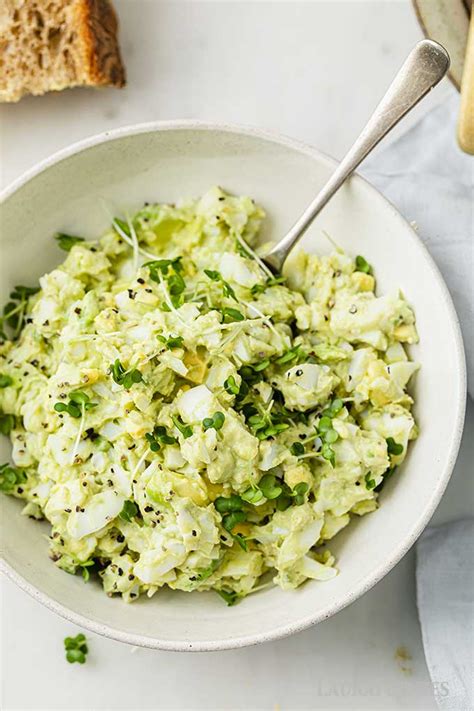 Ensalada De Aguacate Y Huevo Sencilla Laura Fuentes