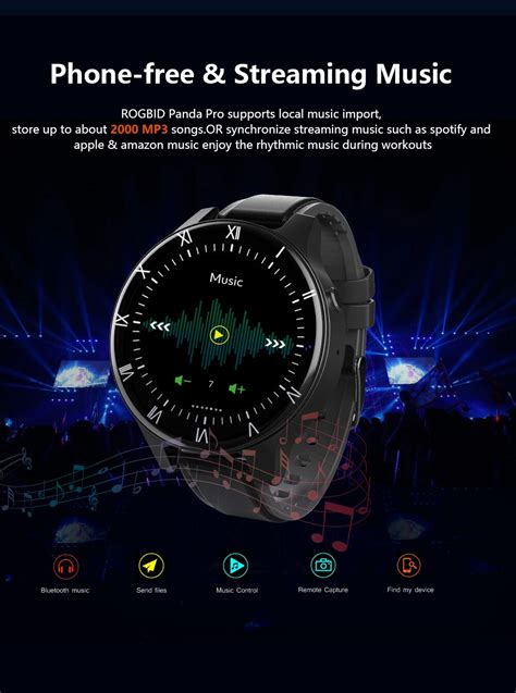 Montre Connect E Rogbid Montres Connect Es Panda Pro Gb Cran