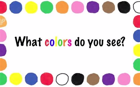 Color Song What Colors Do You See哔哩哔哩bilibili